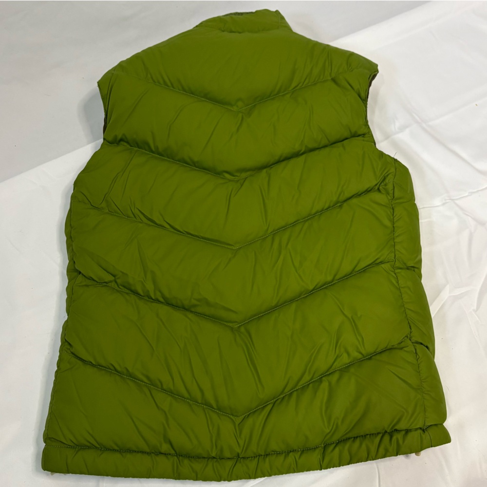 MEC Down Puffer Vest Women’s XS | Olive Green Lightweight Packable Outdoor - Picture 3 of 9